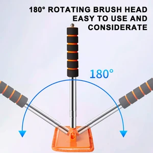 فرشاة إزالة الضباب من الزجاج الأمامي الأمامي للسيارة SEAMETAL ، مقبض طويل تلسكوبي ، فرش نظيفة للزجاج المنزلي ، أداة إزالة الغبار أفضل 8 مبيعات آلة تغيير زجاج الهاتف المحمول - No6