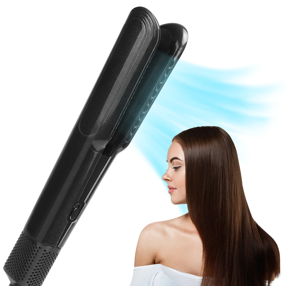 Wet to Dry Hair Straightener, 110000RPM Air Flat Iron, Hair Dryer Styler, Piastra Per Capelli, 2 in 1 Salon Quality Tool