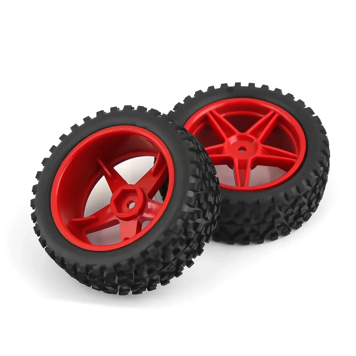 CatRC  4pcs 87mm Off Road Buggy Tire Wheel Tyre for Wltoys 144001 144010 124007 124017 124019  Tamiya TT02B HSP 1/10 1/12 1/14 R