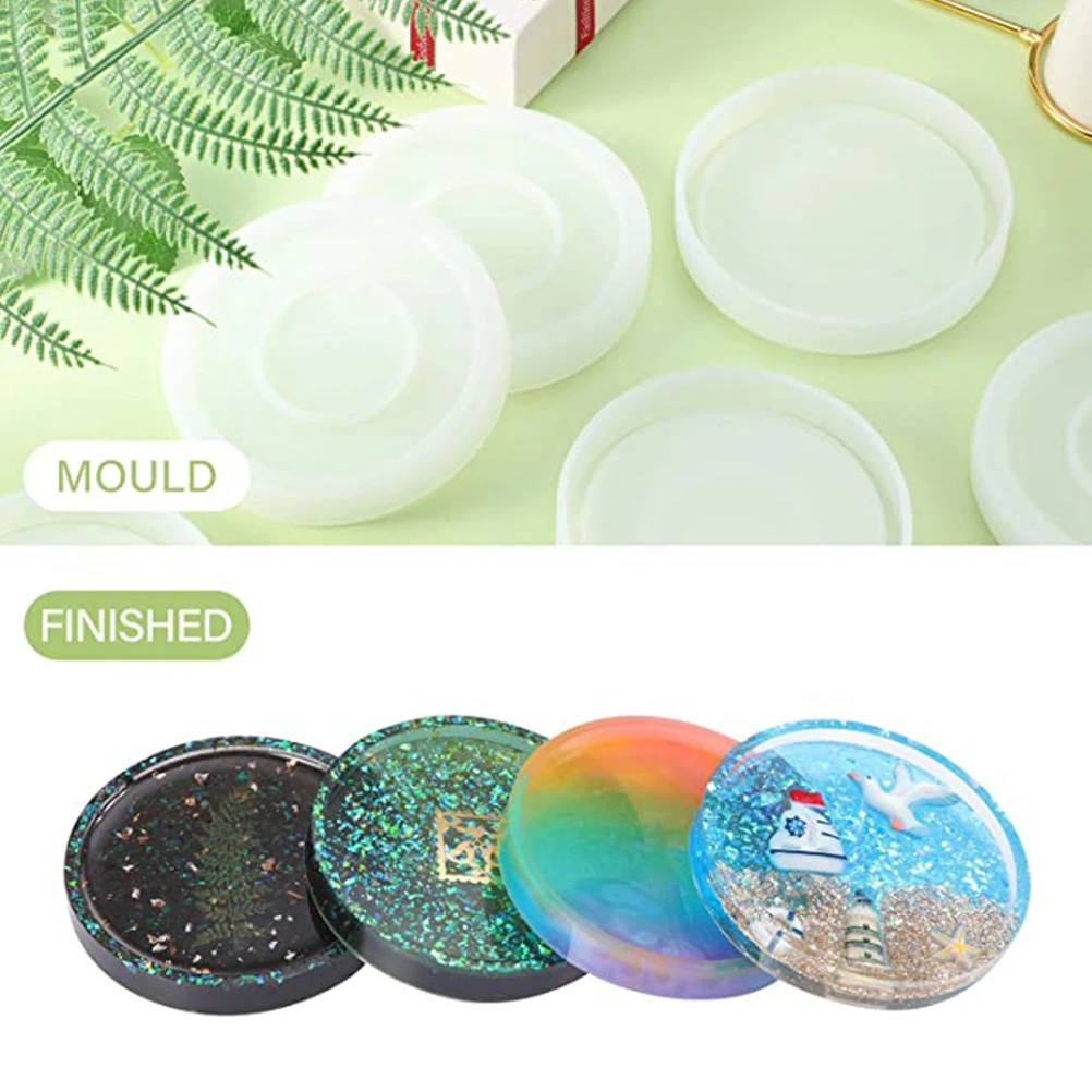 

coaster mold round coaster silicone mold DIY coaster silicone mold coaster DIY mold