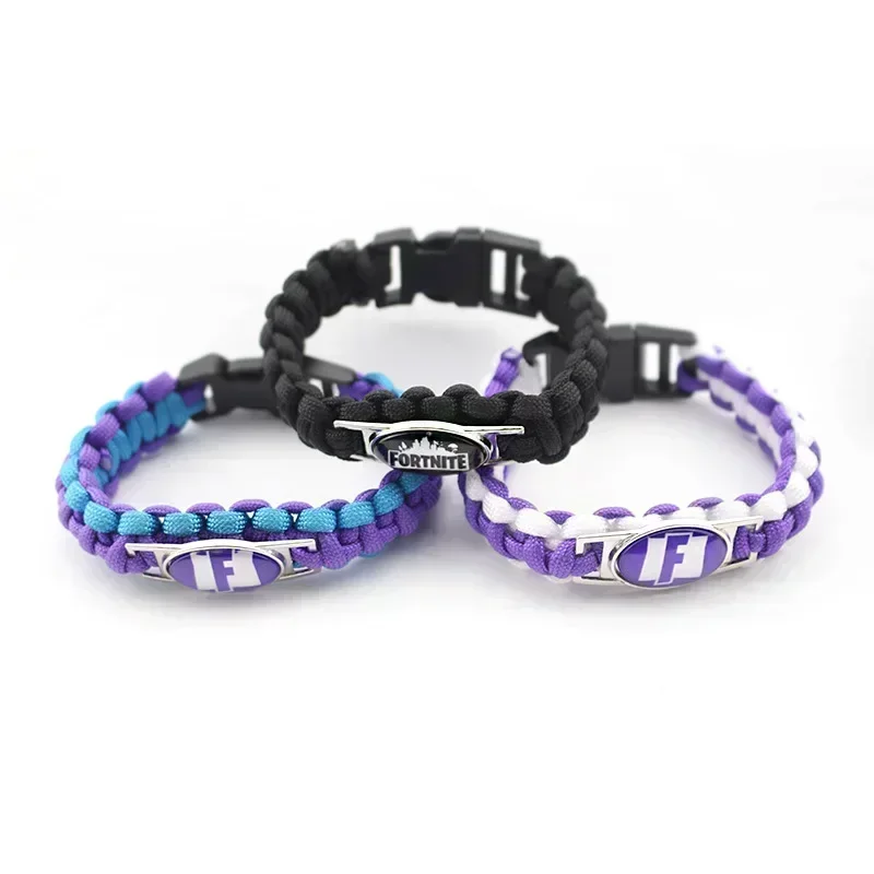 Fortnite hand geflochtene Armbänder Punk cool Armband Männer Frauen Hand kette Zubehör