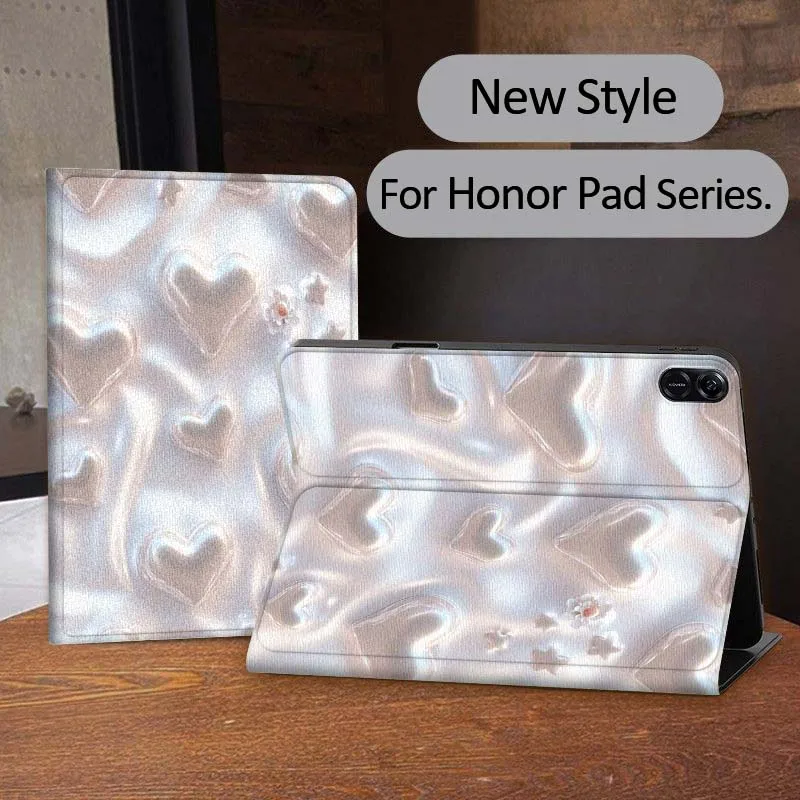 

Romantic Fashion Pattern For Honor Tab Tablet MagicPad 3 6 7 X8 V7 V8 8 9 X9 X8a X9a 10 Pro Inch 2020 2021 Tablet Case