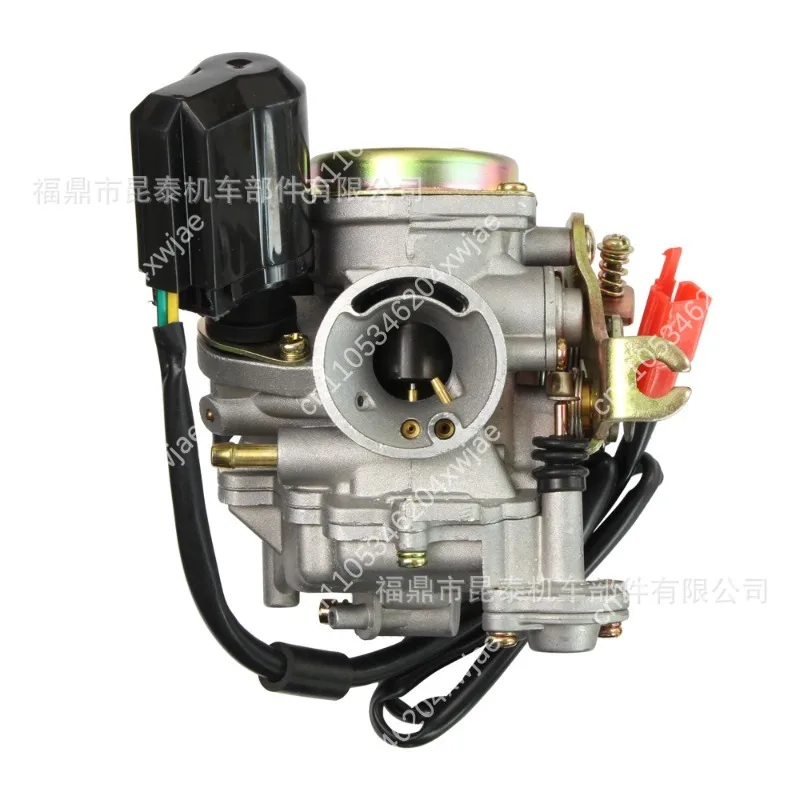 PD19J Carburetor for GY650 GY680 48-80CC, Compatible with 139QMB 139QMA ATV Scooter Moped Engine Parts