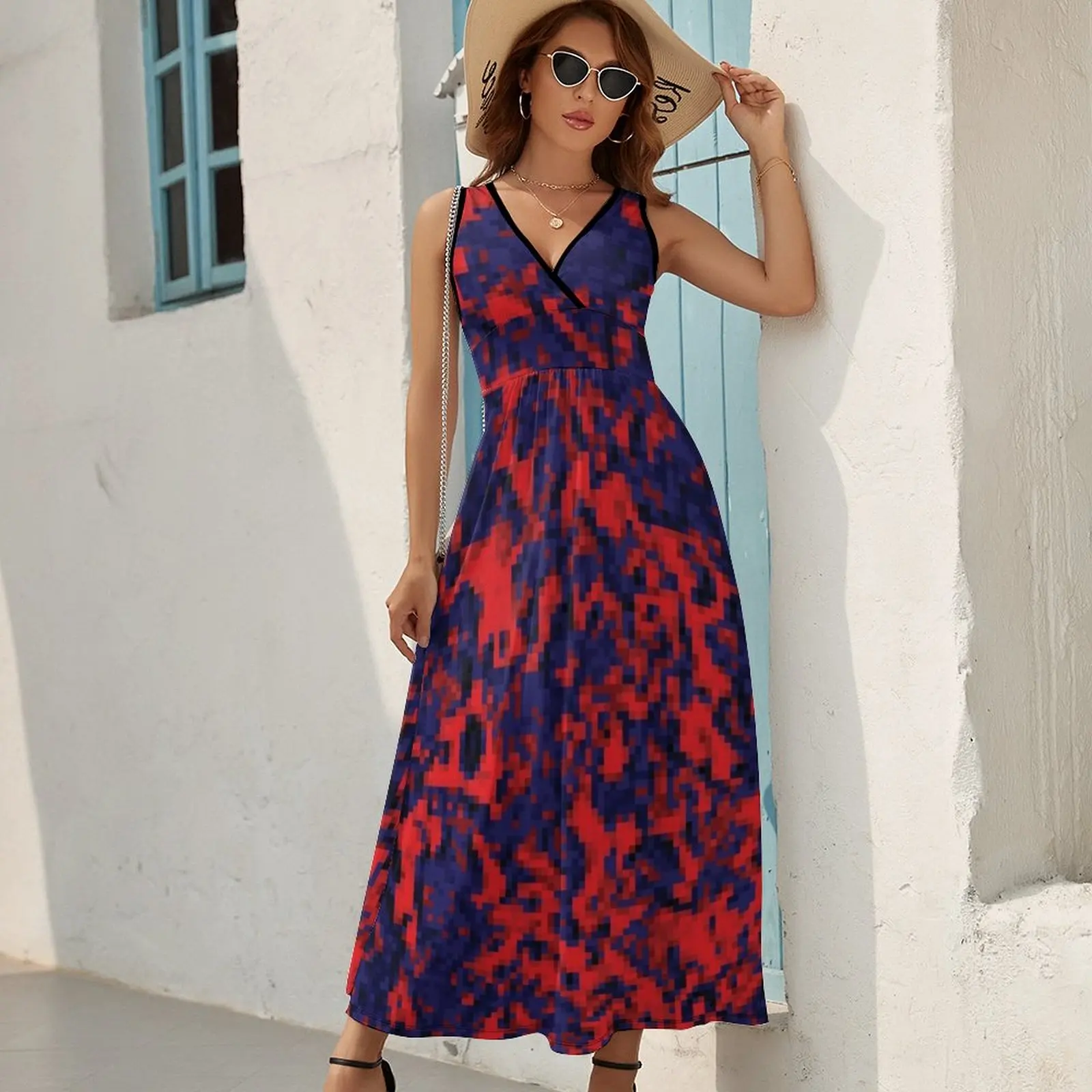 FIREBLU Sleeveless Dress summer woman dress 2024 Dress vintage prom clothes