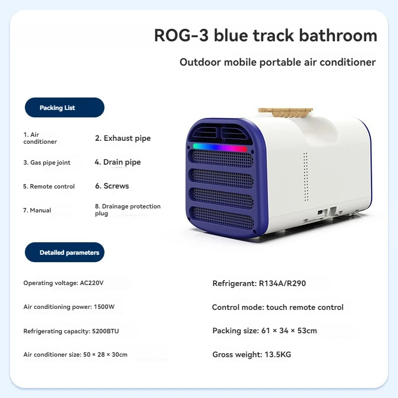 Dormitory Household Single Cooling Air Conditioning Mosquito Tent Refrigeration Air Conditioning Portable Air Conditioning Fan