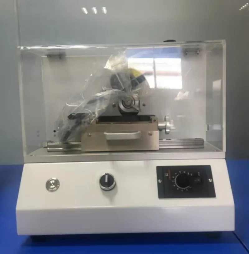 LS-A009 ASTM D256 Automatic Electric Notch Sample Cutting Machine for Izod Charpy Impact test