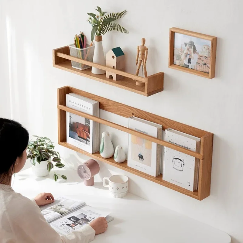 Storage Shelf Large Bedroom Aesthetic Room Furniture Wooden Bookcase Books Living Organizer Estanteria Habitacion Rack Frame