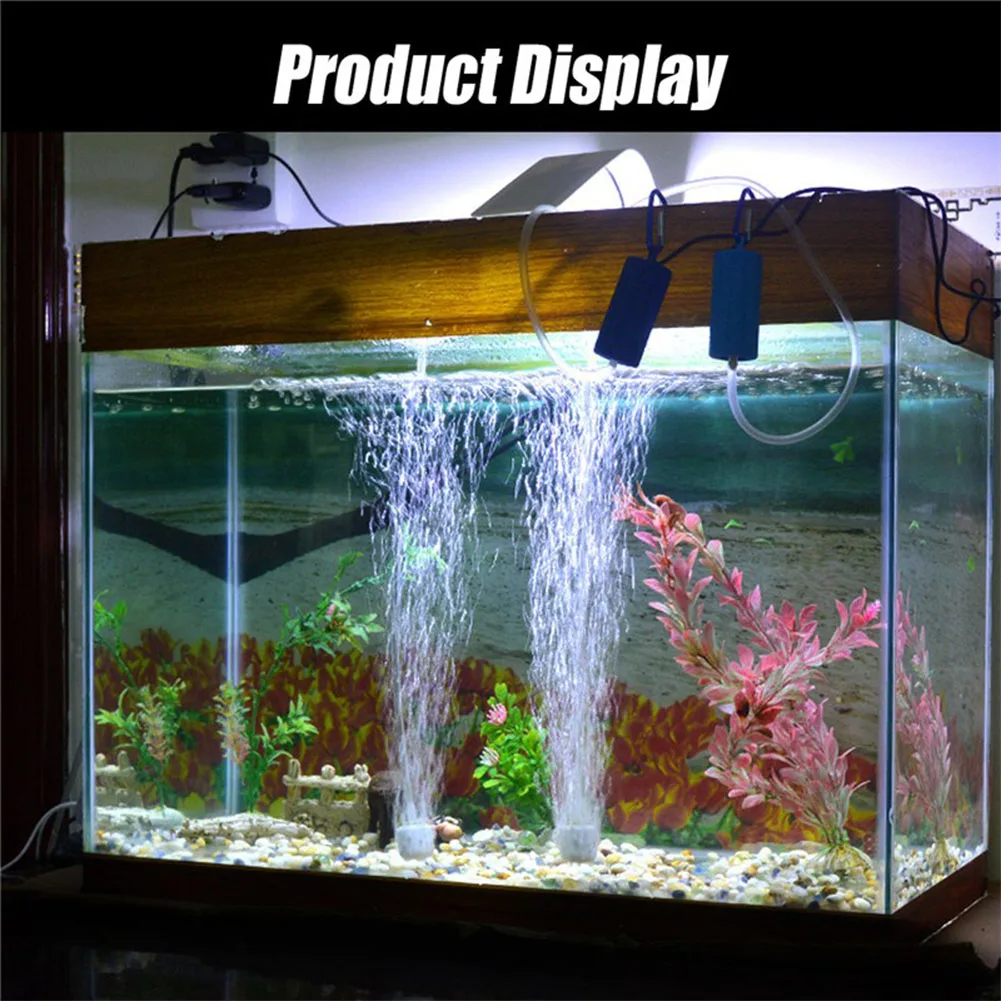 Portable Mini USB Aquarium Fish Tank Oxygen Air Pump Mute Energy Saving Supplies Accessories