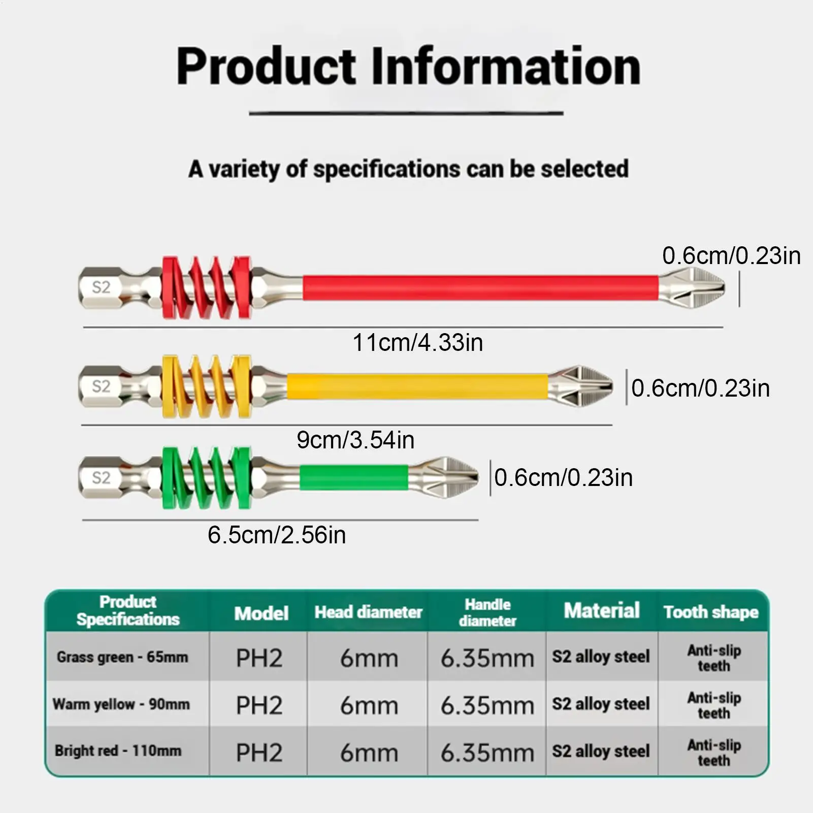 Screwdriver Bits For Drill Electricians Screwdriver Bit Spring Precision Drill Attachment For Home Automotive Mechanic