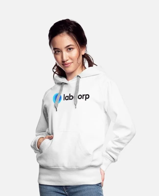 

Labcorp Themed Cotton Printed Hoodie Show Your Affiliation with Labcorp This Stylish Cotton Hoodie Featuring The Company's Logo