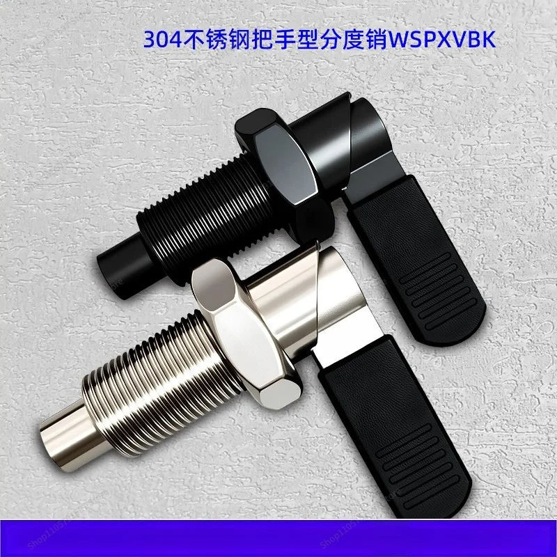 For 304 Stainless Steel Stop Self-locking Handle L-knob To Plunger Positioning Column, Indexing Spring Pin