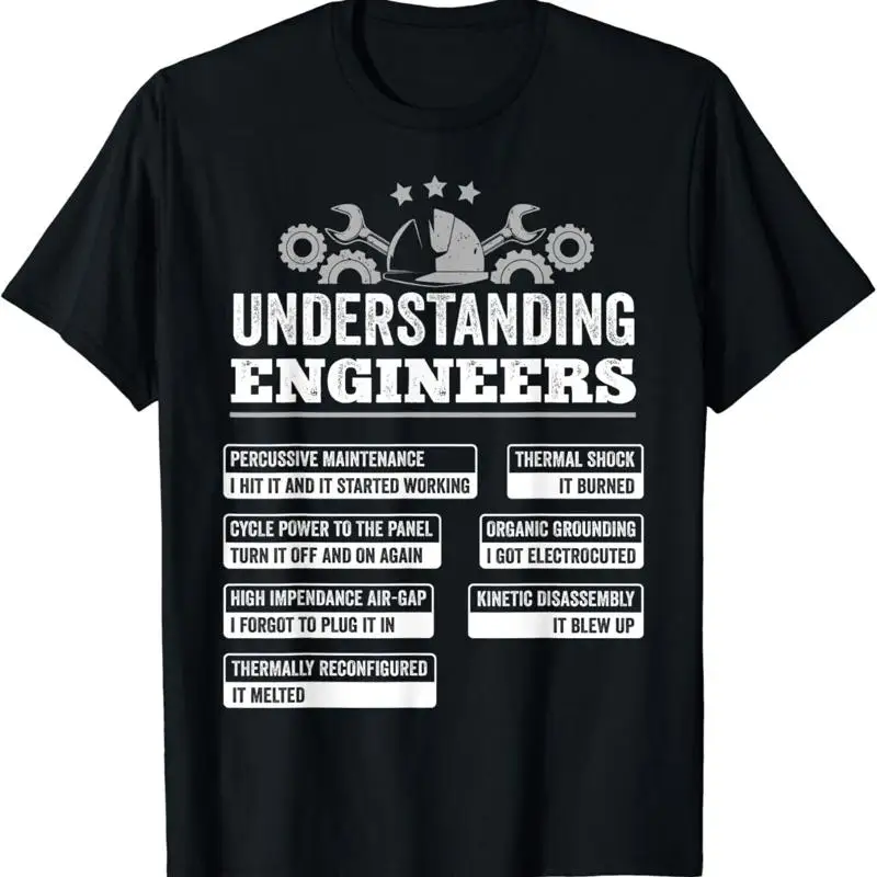 T-shirt drôle sur l'ingénierie mécanique pour comprendre les ingénieurs