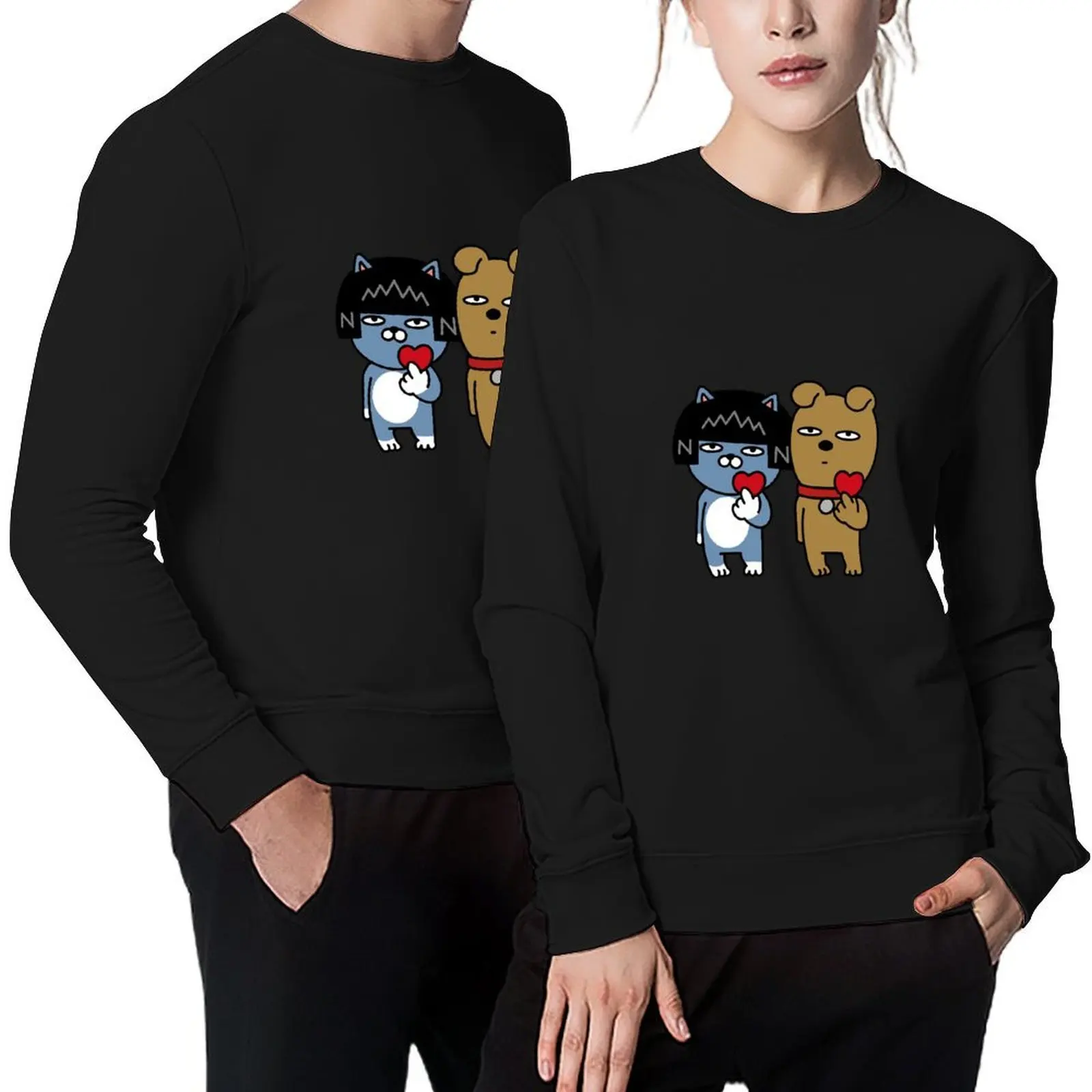 

Couple Tee - Frodo & Neo Pullover men's clothes winter clothes korean style clothes anime clothing sweatshirts for men