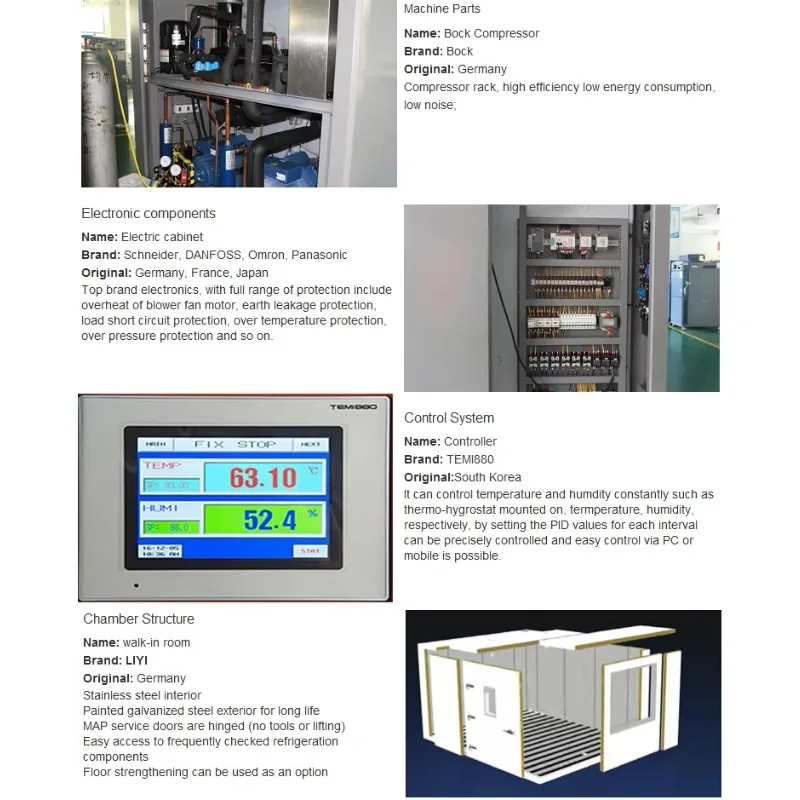 Liyi Walk In Climatic Chamber Temperature Humidity Controlled Rooms Big Steam Chamber Customized Climate Chamber