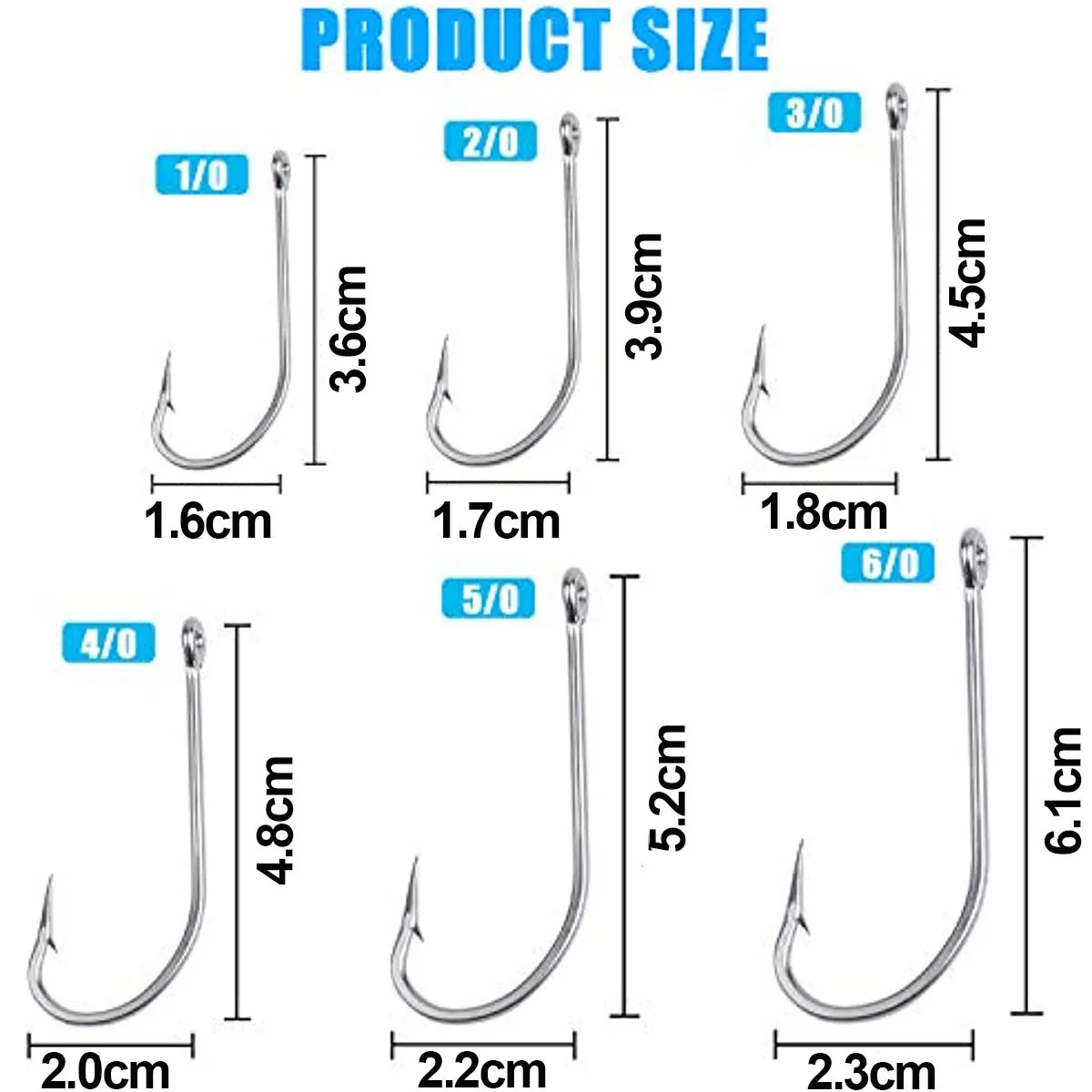 200PCS Fishing Hooks Saltwater O'Shaughnessy Forged Fish Hooks Stainless  Steel Long Straight Shank J Hooks Fishing 1/0-10/0 - AliExpress 18