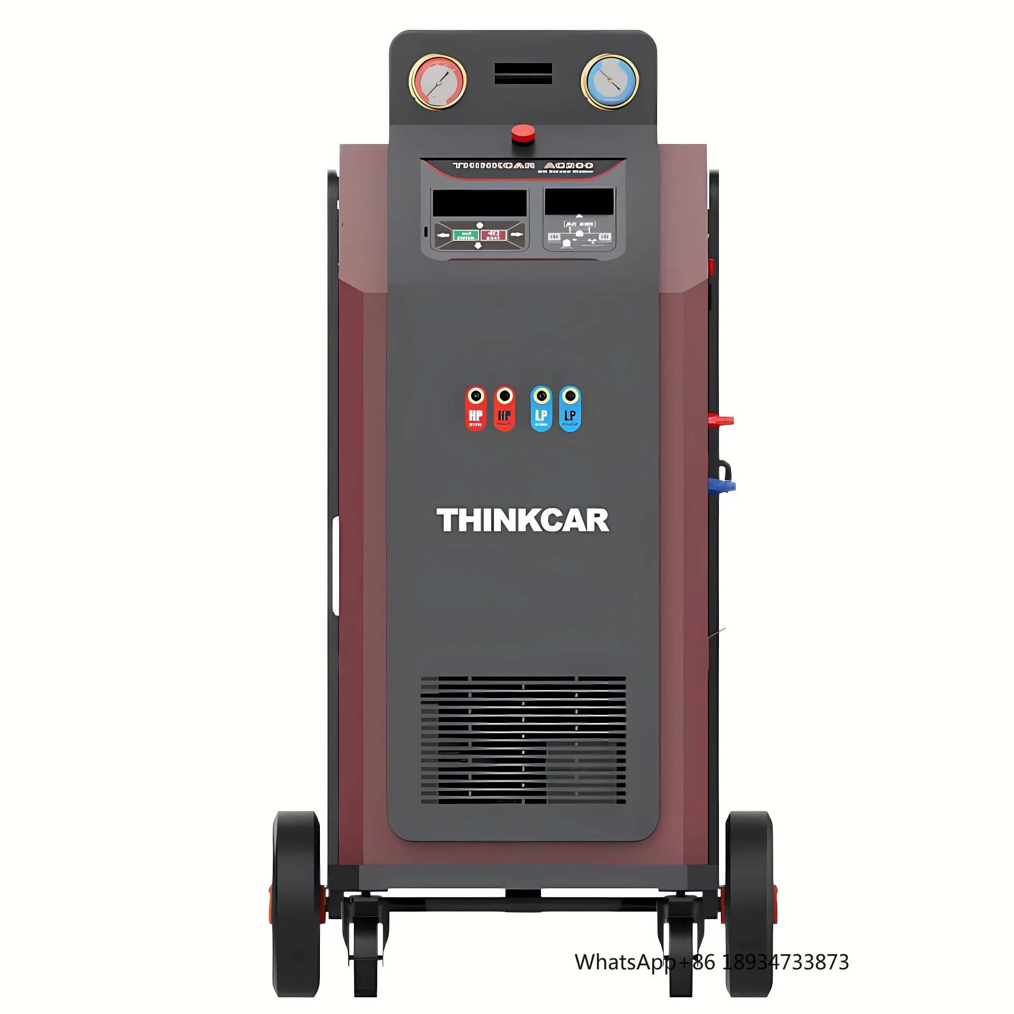 THINKCAR Automotive Air Conditioning Refrigerant Recovery and Charging Machine R134a R1234yf Dual System AC Flush Machine AC200