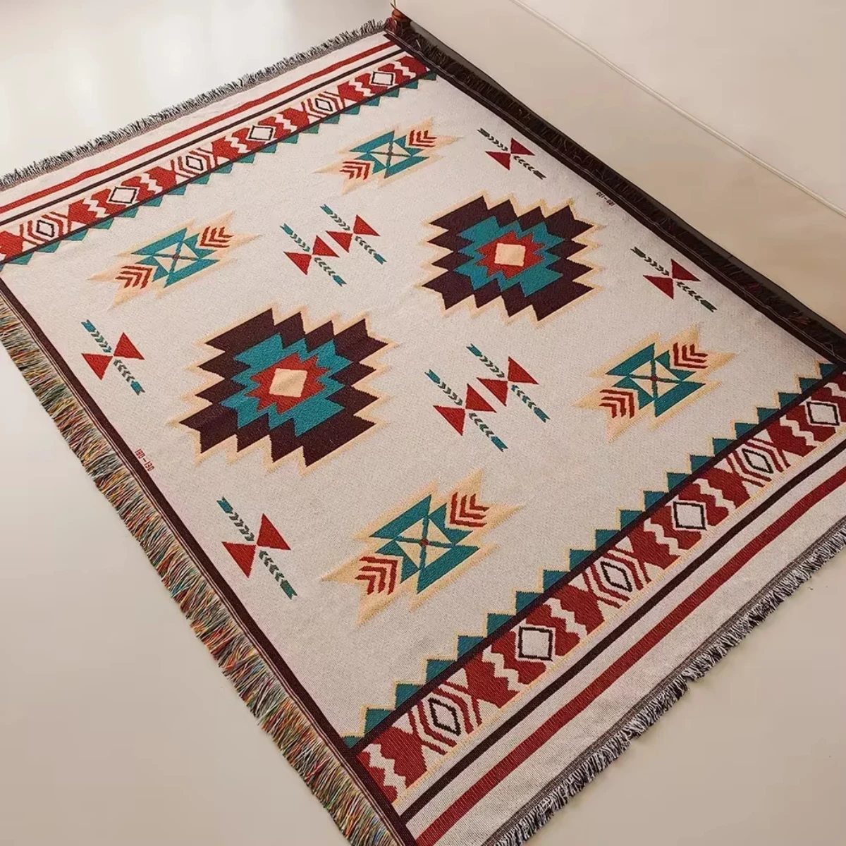 Azteekse deken, oversized Boho - Boho Throw Blanket Fringe recensie en prijs