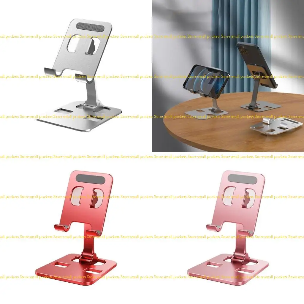 

R1WD Складной держатель для планшета для мобильного телефона Ленивый кронштейн Настольная алюминиевая опора