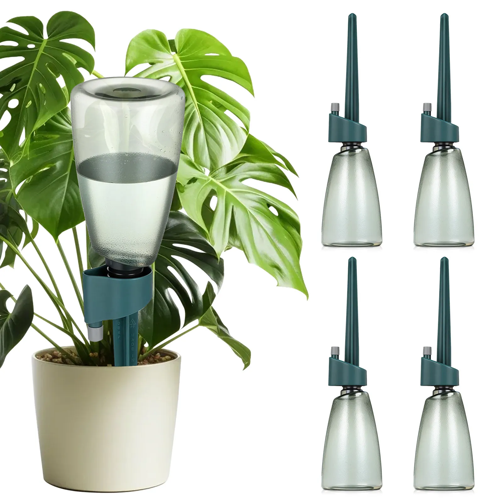 

Комплект из 4 автоматических систем капельного полива для растений с регулируемым потоком воды