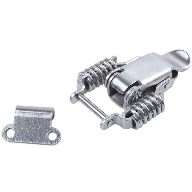 ABGG-8X Toolbox Draw Compression Spring Toggle Latch Catch Clamp Silver