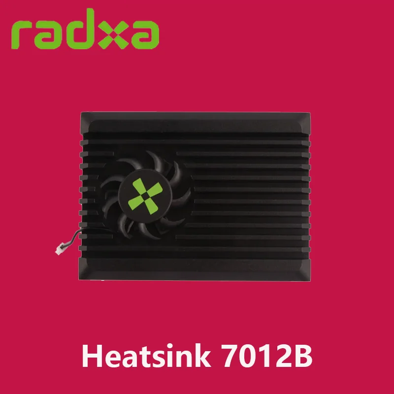 Heatsink for Radxa X4 with 4000rpm 2-Pin 1.25mm Pitch Connector 5V