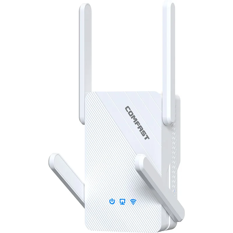 Comfast WiFi Extender amplificateur WiFi répéteur AX3000 WiFi6/7 WiFi routeur Signal Booster double bande 2.4G/5GHz réseau longue portée