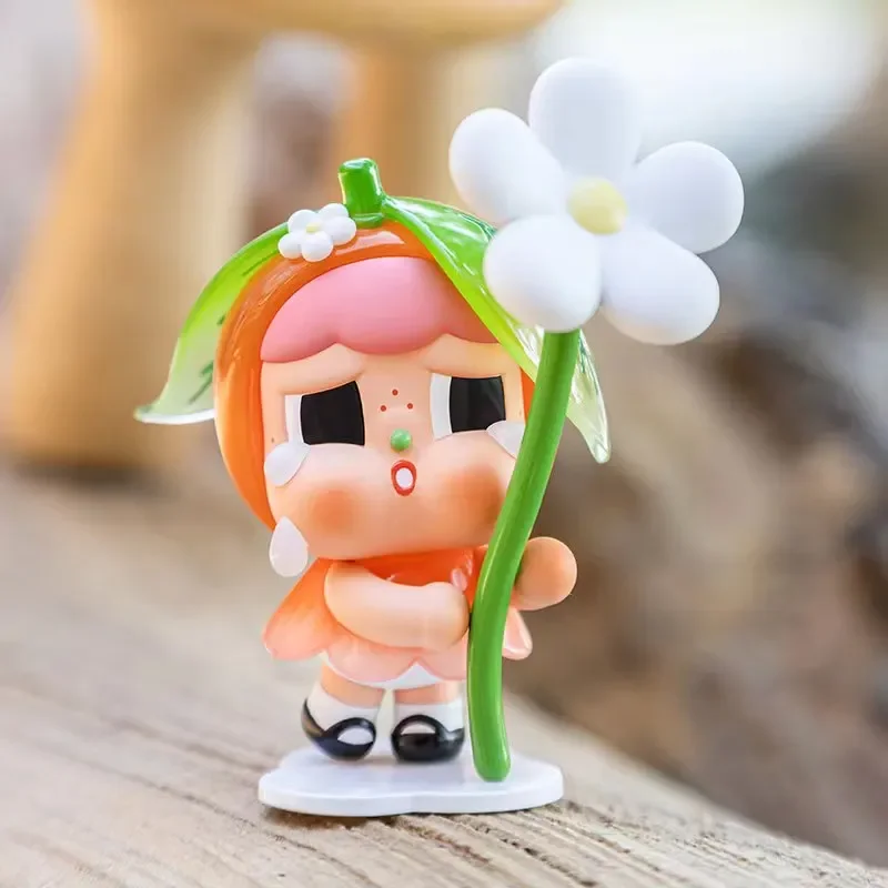 10cm Crybaby Little Weeping Orange Series Tabletop Ornament Collection Limited Edition Trendy Handmade Birthday Gift In Stock