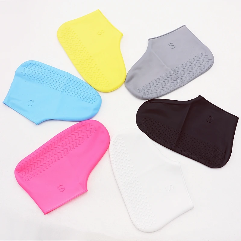 Waterproof Shoe Covers Silicone Rain Boots Shoe Cover Men woman rain Non-slip Shoes Protectors Outdoor Rainy Water proof shoes