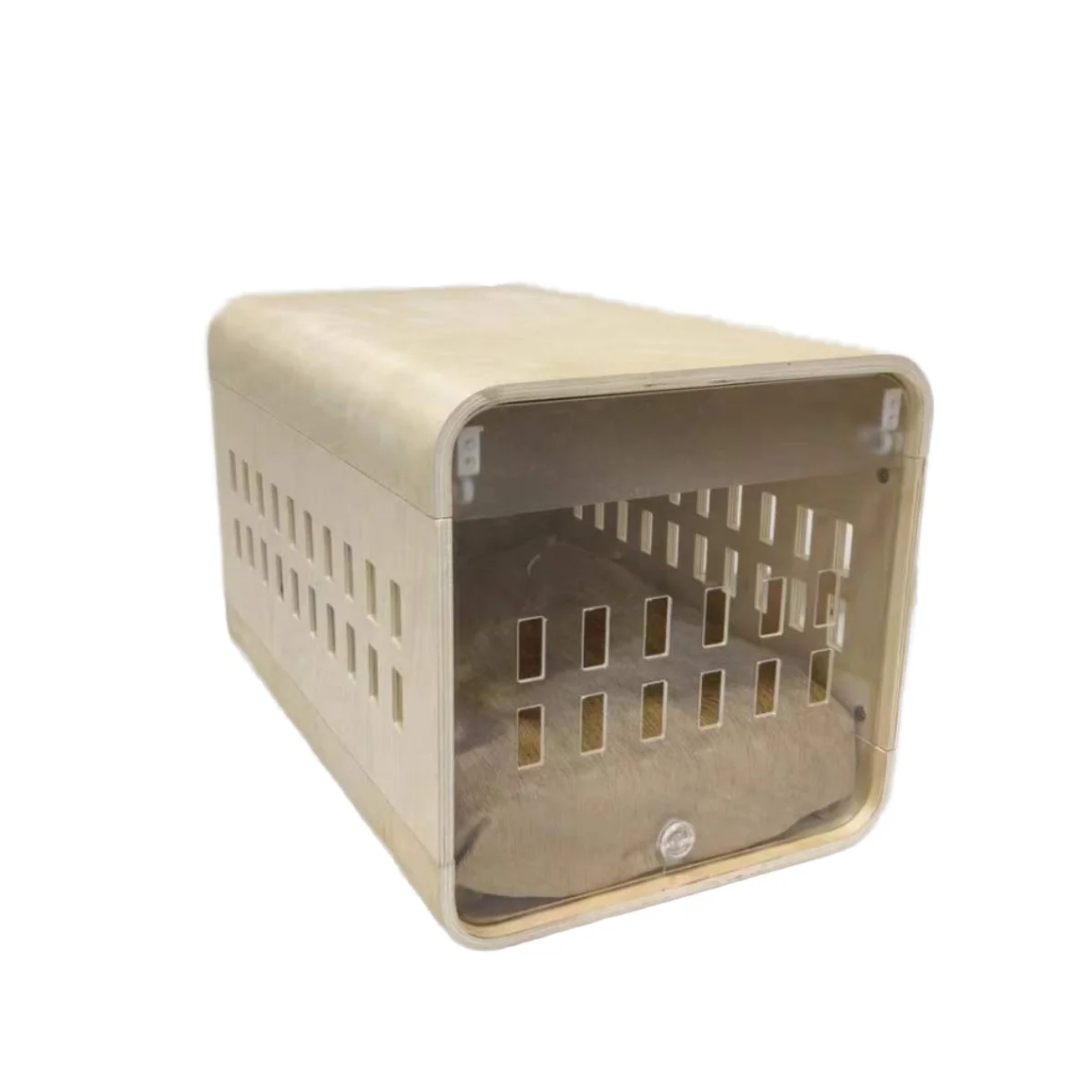 Home Indoor Wooden Ark Dog House New Breathable Solid Wood Pet House Wooden Pet House