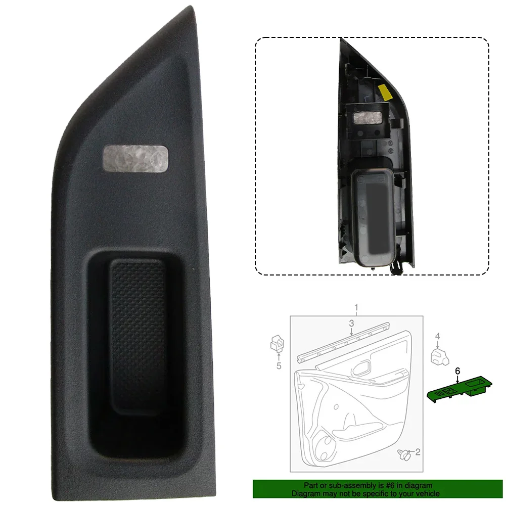 74232-52670-C0 74231-52670-C0 Front Right/Left Door Switch Panel For Toyota For Yaris 12-14 Replacement Armrest Upper Bezel Trim