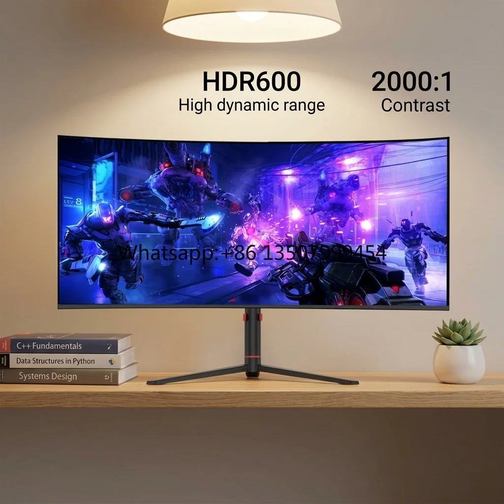 HDR400 40 Inch Ultrawide Monitor 5K 120Hz Curved Gaming Monitor IPS PC Monitor