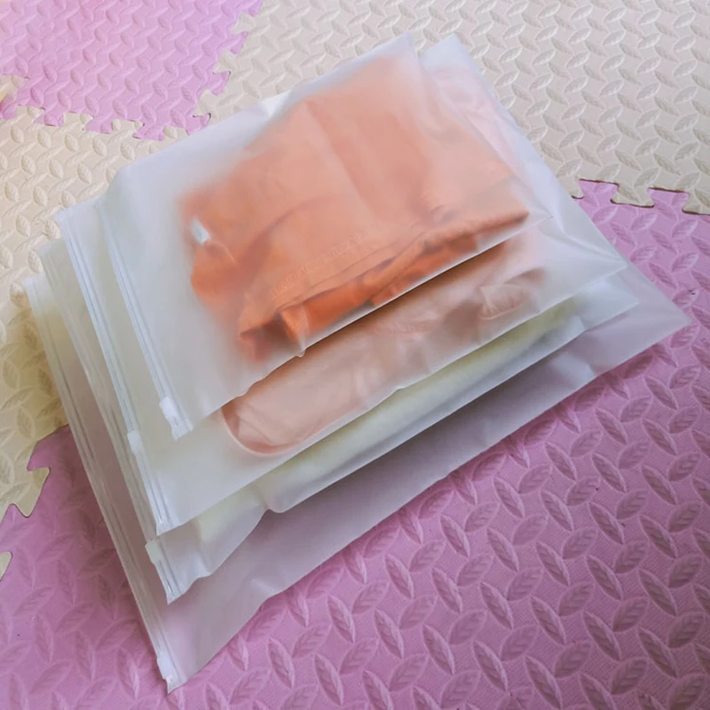 

Storage Bag Clothing Storage Dust-proof Frosted Bag 35*45 Thickened Double-sided 20 Wire Eva Translucent Zipper Bag