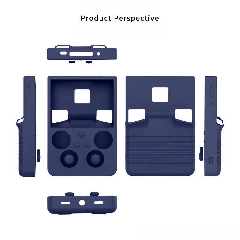 Picture 6: For Anbernic RG477V Game Console Soft Protective Silicone Case With 4Pcs Joystick Caps Soft Case RG477V Game Accessories
