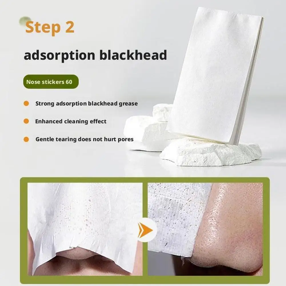 3-set Mee-eter Acne Export Vloeibaar Bamboe-extract Mee-eter verwijderen Neuspleister T-gebied verpleging schoonmaken Gezichtsverzorging