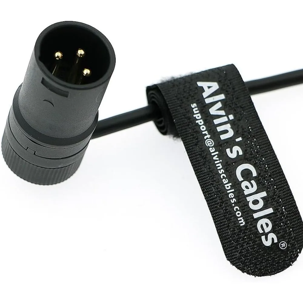 

Alvin's Cables Rotatable Low-Profile XLR 3 Pin Male to Female Cable Original Connector Balanced Microphone Audio Cord
