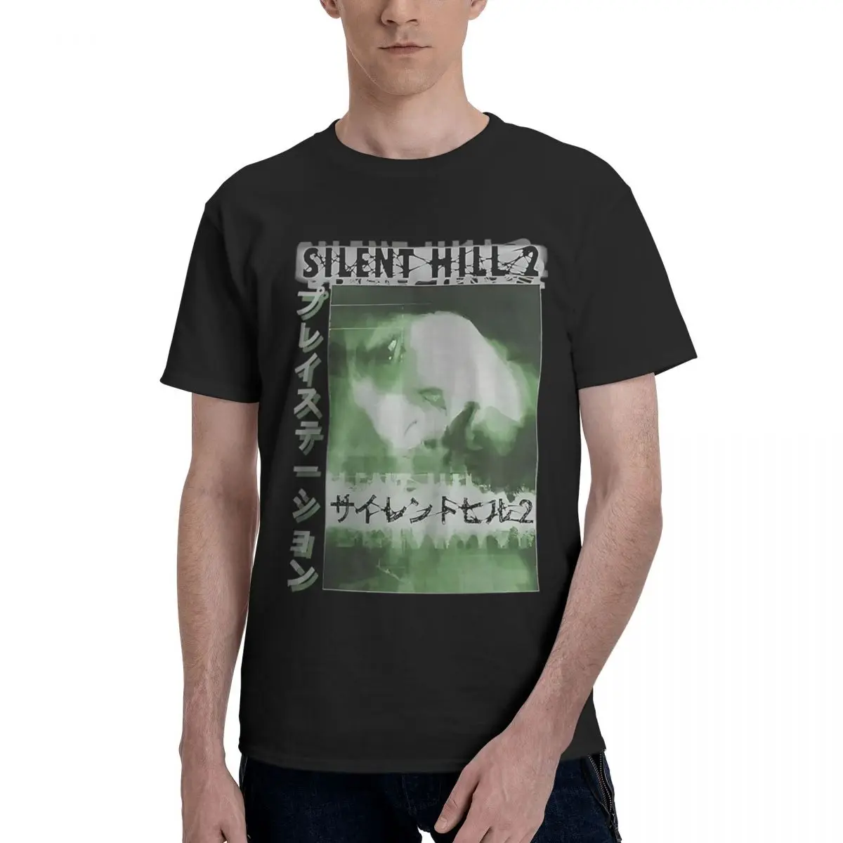 

Silent Hill 2, повседневные дышащие удобные мужские футболки из 100% хлопка, мужские футболки
