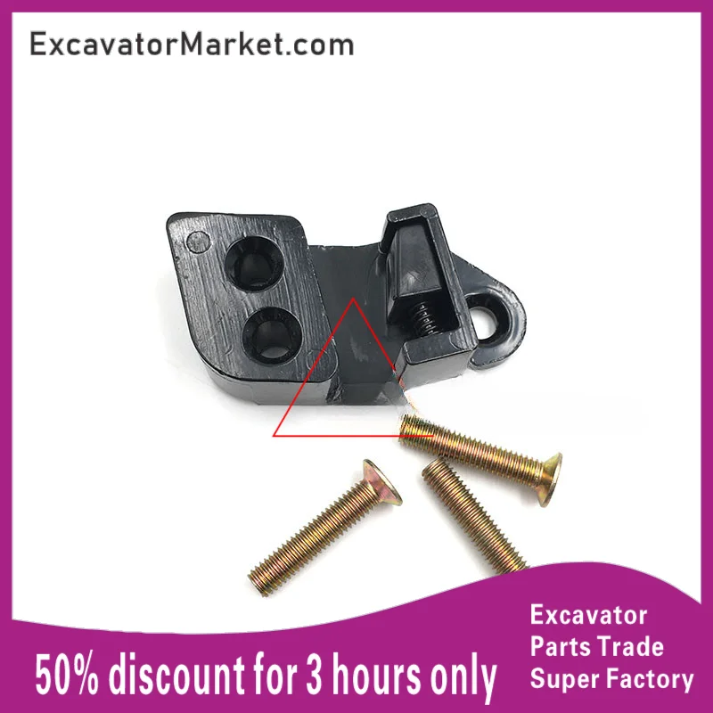 Excavator Spare Excavator Cat e70b/120b/200b/312v1 cab door lock buckle, door lock striker, lock block buckle