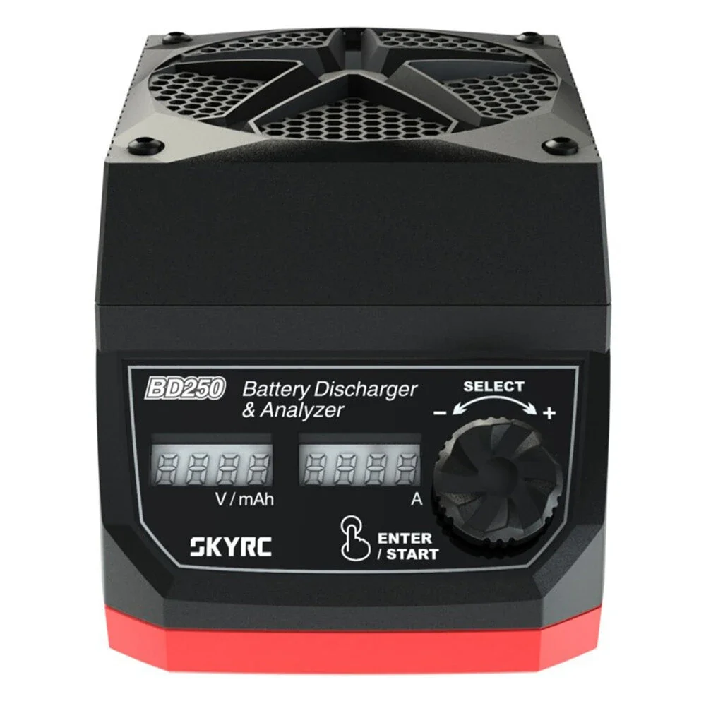 SKYRC BD250 250W High-powered Battery Discharger LiPo LiFe LiHv NiMH NiCd Pb Battery Analyzer Upgraded Battery Discharger