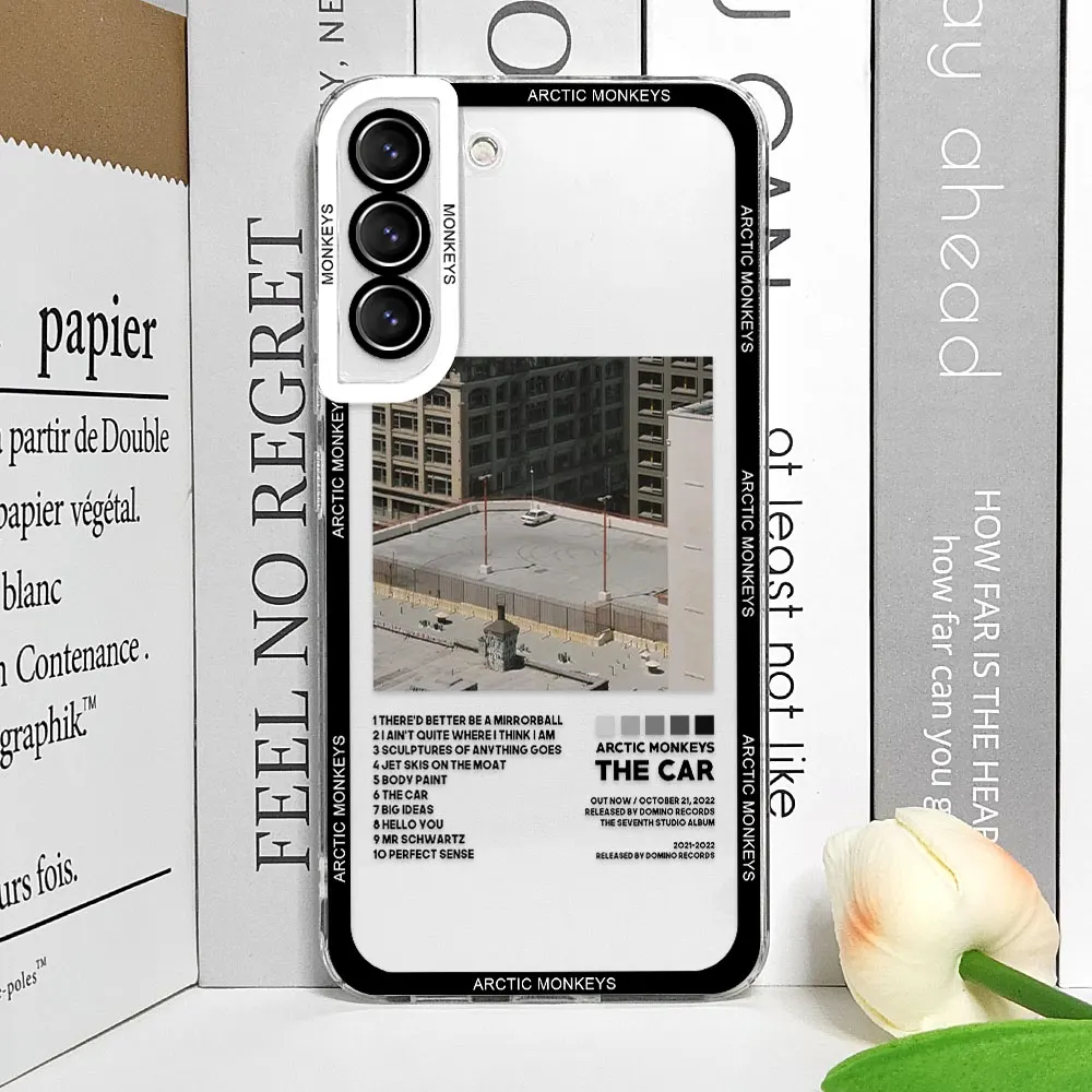 القطب الشمالي القرود عرض خاص قضية الهاتف لسامسونج غالاكسي S23 FE S22 زائد S21 S20 S24 S25 الترا واضح لينة غطاء السيليكون Fundas #5