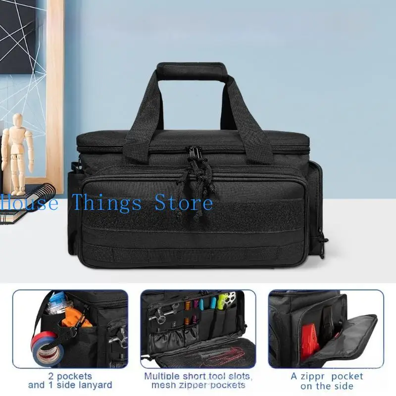652F Tool Bag Multifunction Work for Electrician Tool Repairmen Carpenters