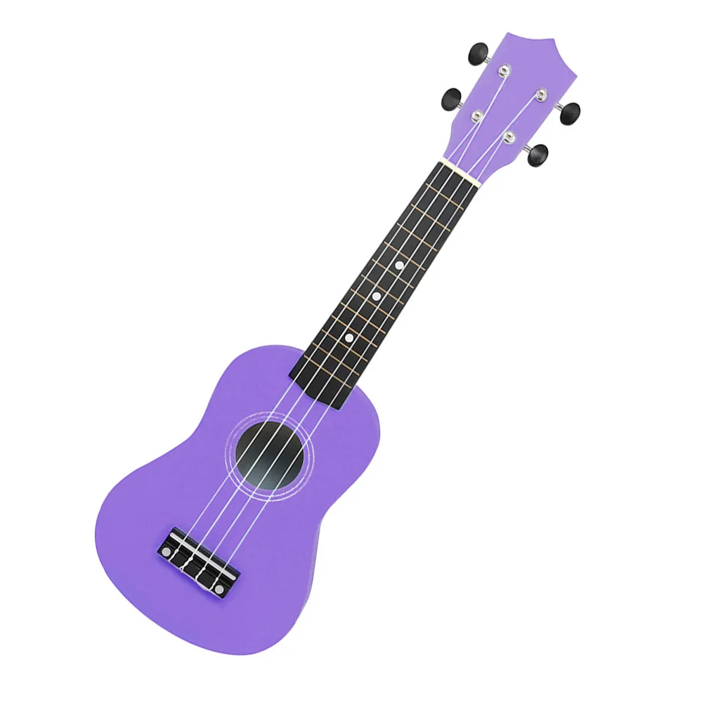 Tragbare bunte Ukulele für Kinder, 21 Zoll, Kinder-Musikinstrument, pädagogisches frühes Musiklernen für Anfänger
