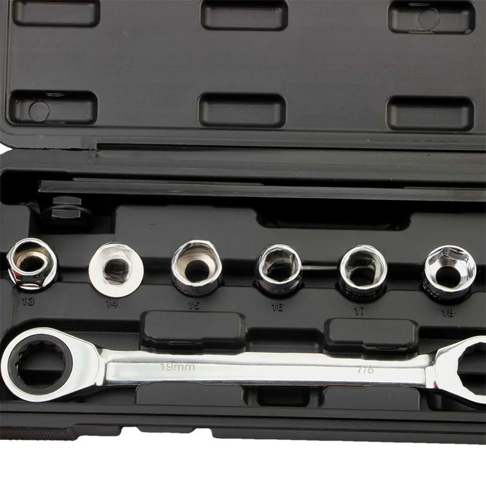 For Garage Use 15PCS Serpentine Belt Tool Automotive Repair Tool Kit Multiple Drive Sizes 8-piece Configuration