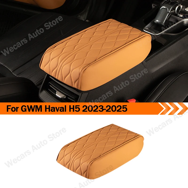 

Для GWM Haval H5 2023 + подлокотник для центральной консоли, увеличивающая коробку, подлокотник, защитная накладка, утолщенные автомобильные аксессуары