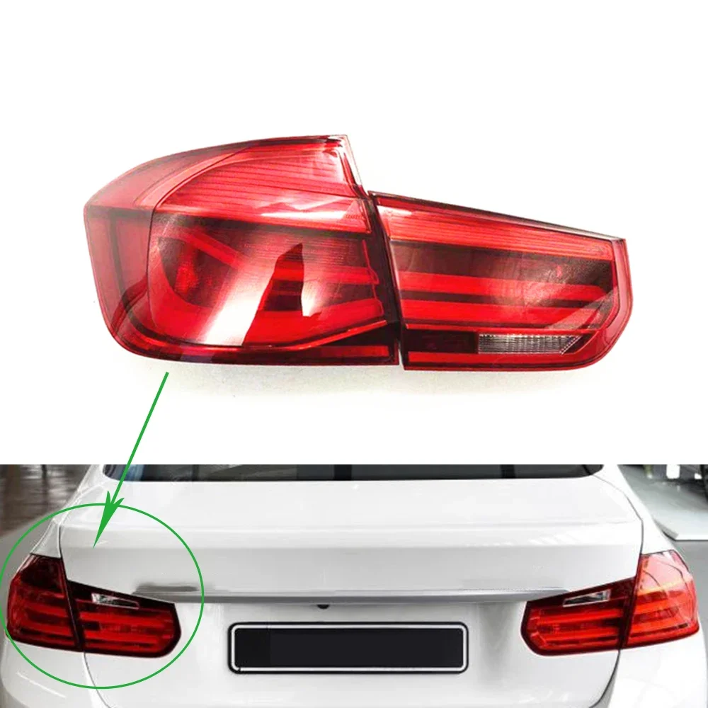 For BMW 3 Series 330Li 318i 320i 2016 2017 2018 2019 Tail Light Car Taillight Assembly Auto Rear Brake Light Turn Signal Lamp