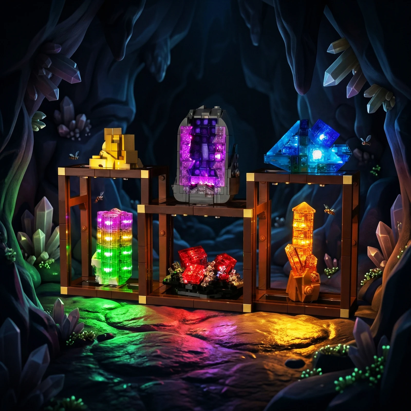 

No Model LED Lighting Set Suitable for LEGO Mineral Collection Ideas 21362 Building Blocks
