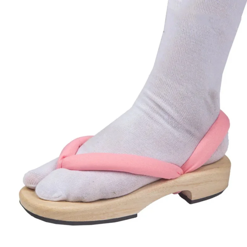 1 Pair Anime Cosplay Shoes Tanjirou Nezuko Zenitsu Giyuu Shinobu Kyoujurou Muichirou Mitsuri Sandals Geta Clogs Flip Flops