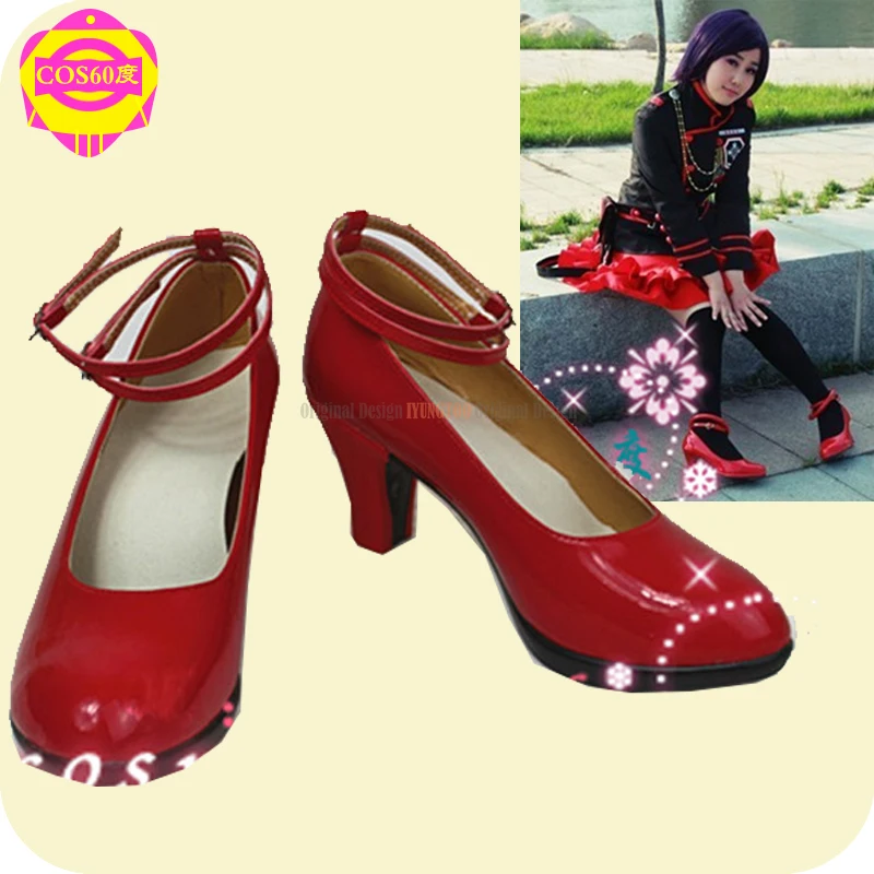 

D.Gray-man Lenalee Lee Anime Characters Shoe Cosplay Shoes Boots Party Costume Prop