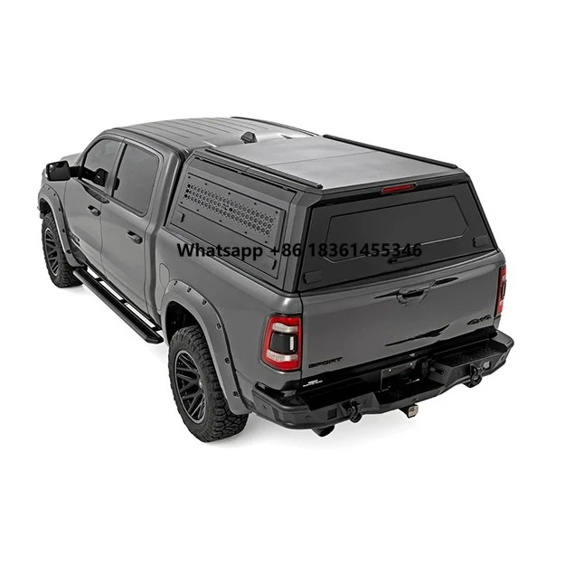 

Pickup Hard Top Canopy Aluminum Camper Shell for Sierra 1500 Titan