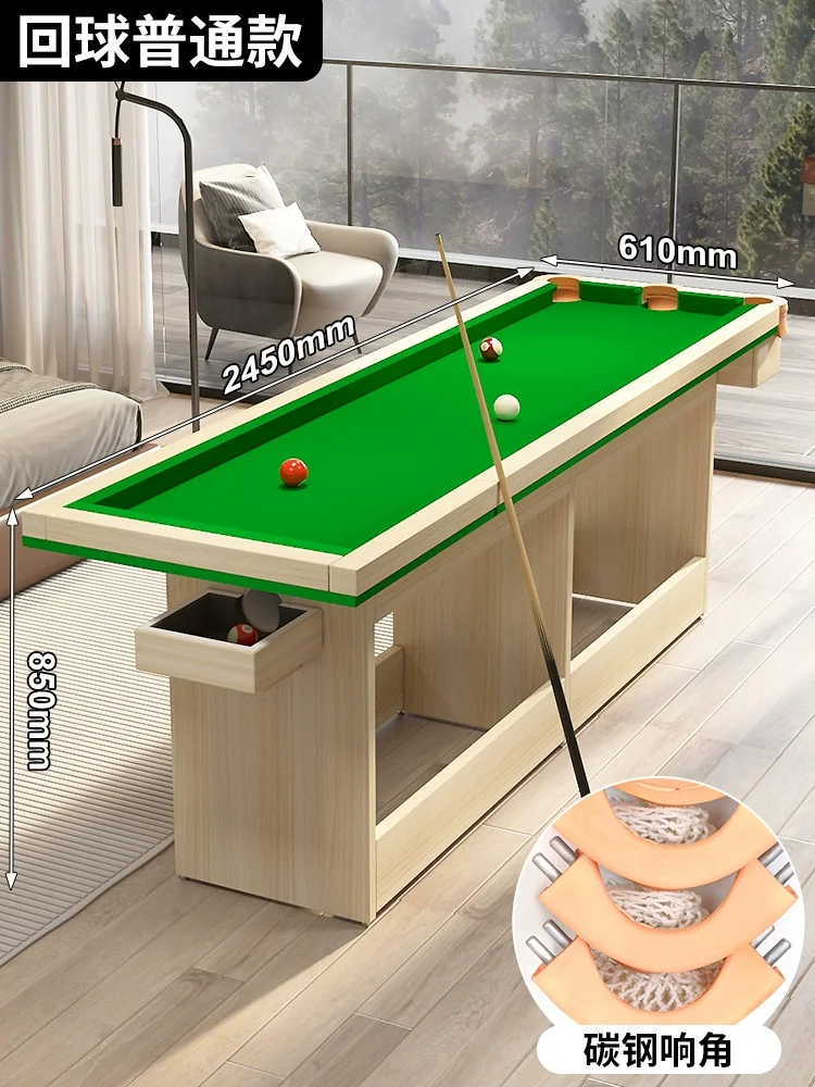 S841240d3ccc942539888356766d0199fE Dual-Purpose 5-Point Pool Table for Home and Office with Automatic Return