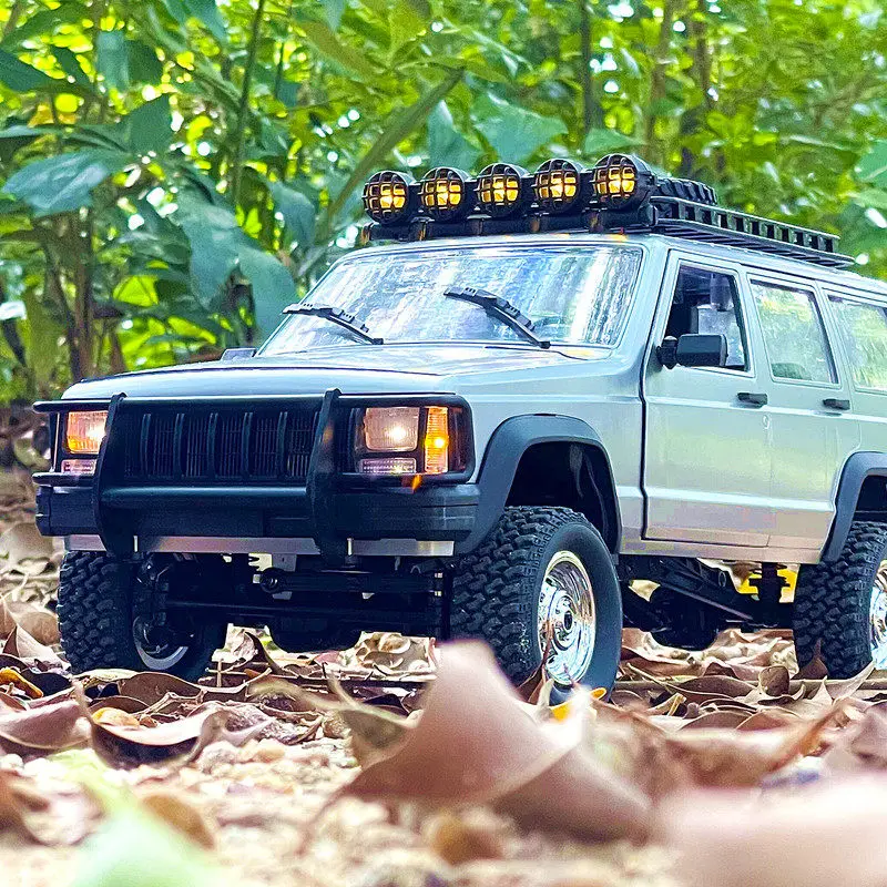 MN78 1/12 4WD RC Crawler with 2.4GHz LED Lights RTR All-Terrain Outdoor Remote Control Off-Road Vehicle Perfect Gift for Kids